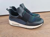 Schwarz-blaue Sneaker glänzend Größe 38,5 Baden-Württemberg - Konstanz Vorschau