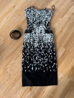 Mango Abendkleid XS schwarz kartiert Düsseldorf - Heerdt Vorschau