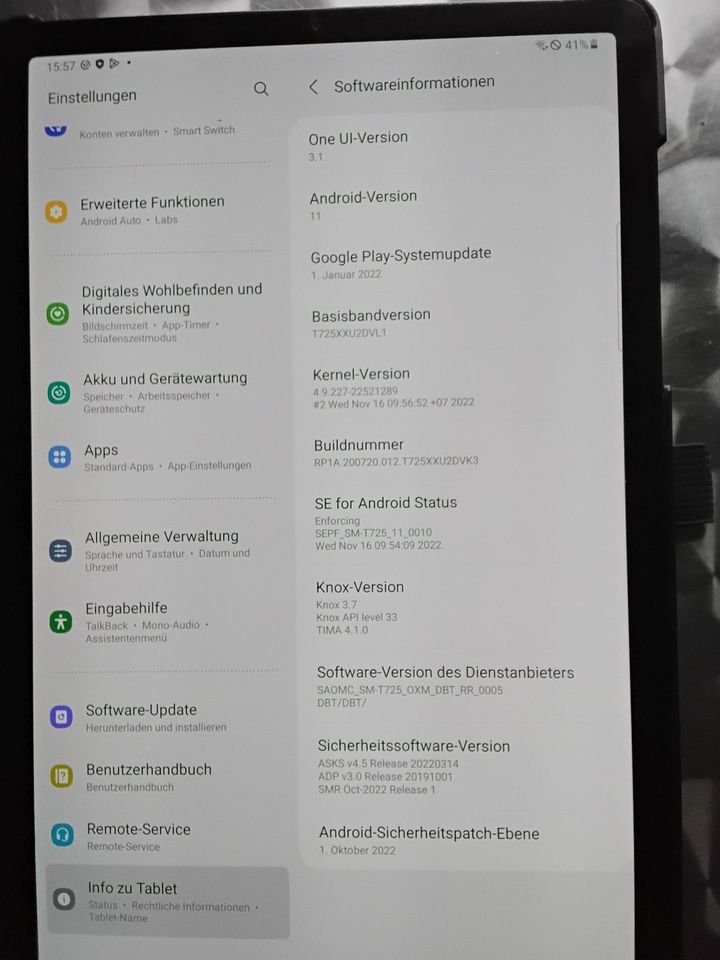 Samsung Galaxy Tab S5e 64 GB Wifi/ LTE SM-T725 in Schwabach