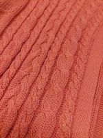 Strickjacke Damen Gr. L Biaggini Orange Zopfmuster Hessen - Erbach Vorschau