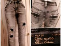 Sexy destroyed Stretch Jeans Hose Damen Vs. Miss Denim Gr.36 Bayern - Straubing Vorschau