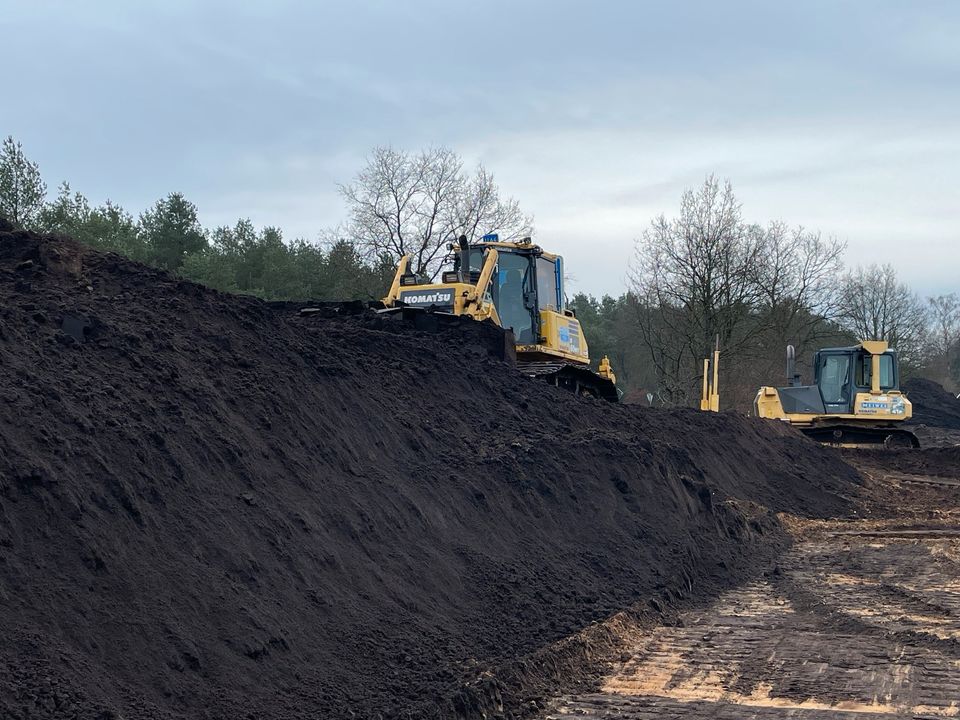 Sandiger Mutterboden Muttererde Oberboden Erde Humus Rasenerde in Schloß Holte-Stukenbrock