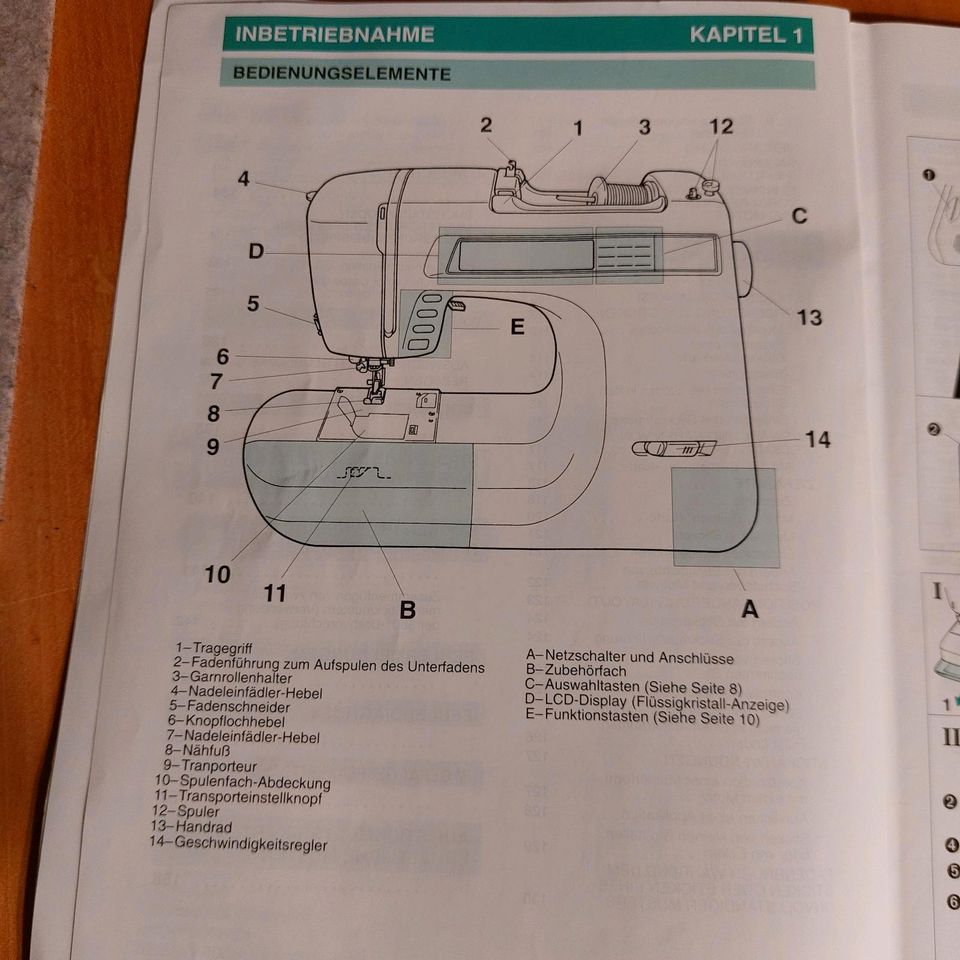 Brother Näh und Stickmaschine in Ohlstadt