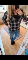 Karierte Bluse Hemd Noisy May Blau Grau Nordrhein-Westfalen - Gütersloh Vorschau
