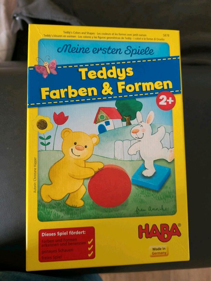 Meine ersten Kinderspiele Teddys Farben & Formen in Zwickau