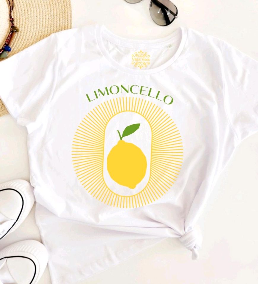 T-Shirt limoncello Zitrone lemon limon München Hamburg  Berlin in Karlskron