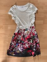 Sommerkleid weiß geblümt mit Punkten bonprix Gr. 36 Nordrhein-Westfalen - Kerpen Vorschau