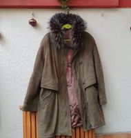 Wildleder Parka mit Fuchsbesatz von PerMe Gr 44 Hessen - Offenbach Vorschau