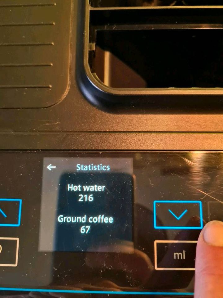 Siemens eq500 kaffeevollautomat schwarz Silber in Duisburg