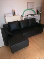 Kunstleder Sofa(schwarz)mit Klappfunktion Nordrhein-Westfalen - Düren Vorschau