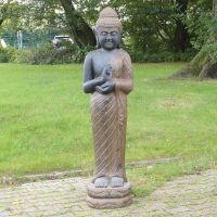 Buddha Stein Statue Gartenfigur stehend Greenstone Chakra 152 cm Bochum - Bochum-Wattenscheid Vorschau