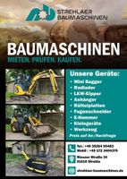 Minibagger, Radlader, Rüttelplatten, Reparaturservice, LKW Sachsen - Strehla Vorschau