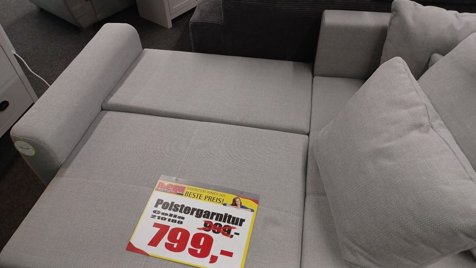 Polstergarnitur Sofa Couch Celia  B/H 245x87/75 cm in Schwandorf