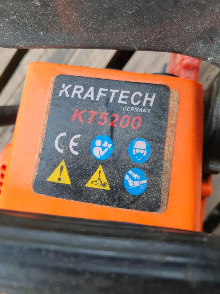 Benzin Kettensäge kraftech kt.5200 in Duisburg