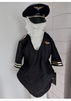 Karneval Fasching Kostüm M 38 S Pilotin Stewardess Uniform Kleid Nordrhein-Westfalen - Schwelm Vorschau