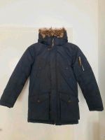 Parka Anorak Winterjacke blau Kapuze Teddyfutter Gr.152 TOP Thüringen - Klettbach Vorschau