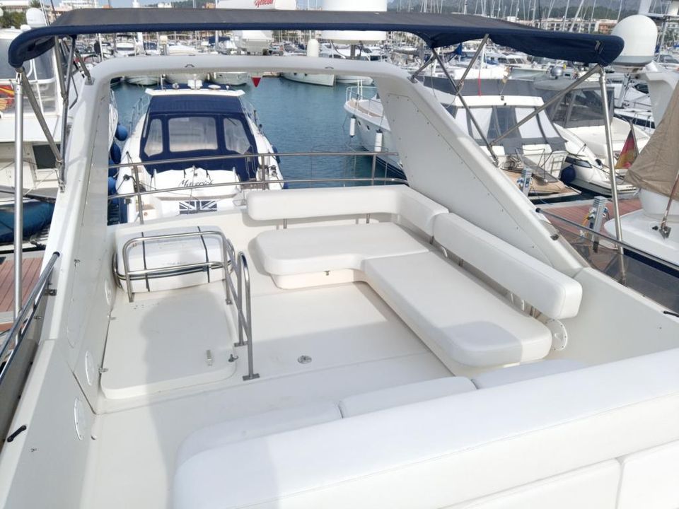 17m Motoryacht Flybridge Yacht Boot Tausch Mallorca Spanien Spain in Darmstadt