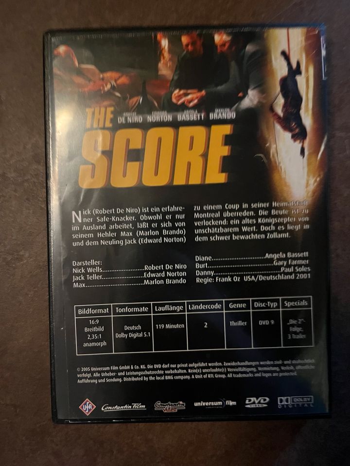 The score Film in Würzburg