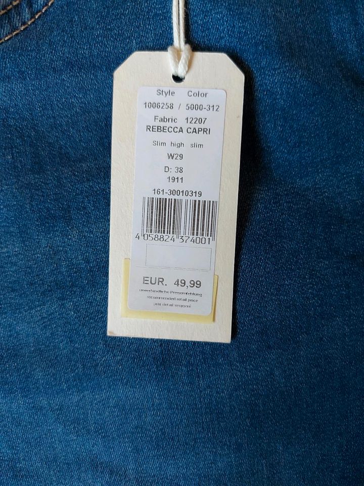 Jeans-Caprihose Größe 38 in Buschvitz