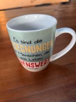 Lachende Tasse mit Spruch Geschenk es sind Begegnungen… Baden-Württemberg - Eberdingen Vorschau