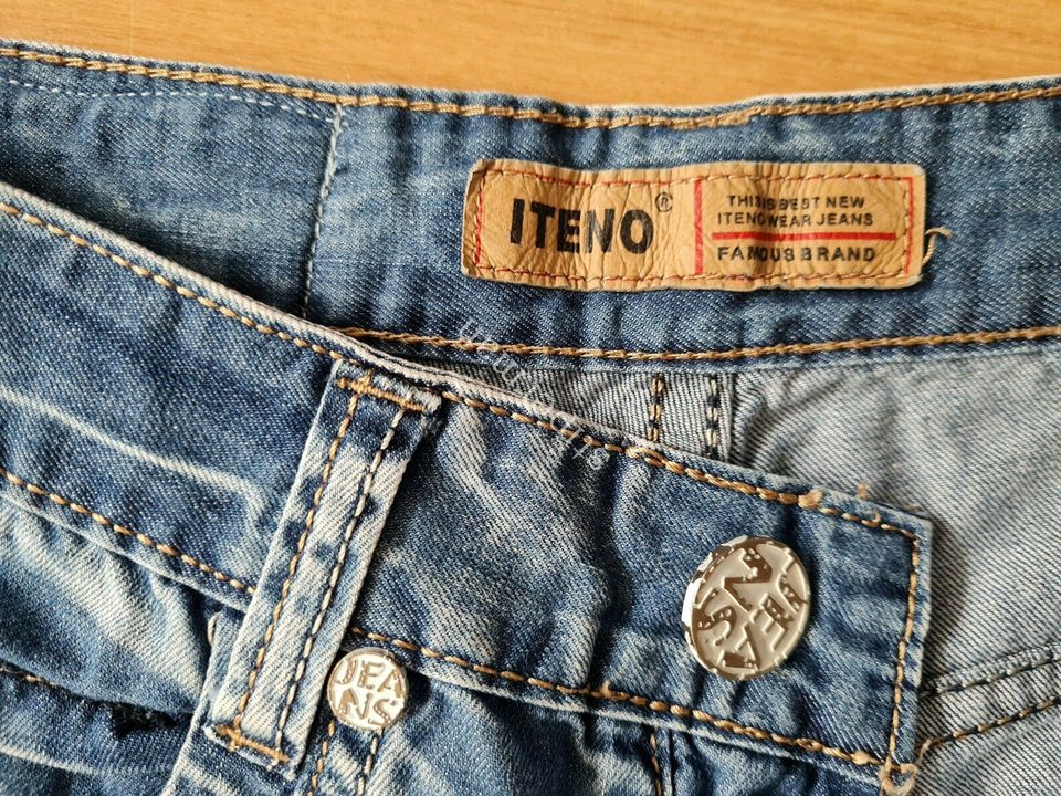 *ITENO JEANS*Herren Cargo Kurzehose Gr.46 TOP ! in Frickingen