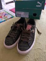 Puma Basket Gr.38 olive Nordrhein-Westfalen - Meerbusch Vorschau