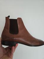 Hugo Boss Chelsea Boots | Braun | Echtleder | Größe 10 (EU 44) Nürnberg (Mittelfr) - Mitte Vorschau