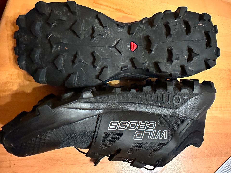 Salomon Wildcross GTX schwarz (Damen) 38 nur zweimal getragen in München