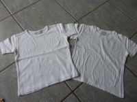 2 weiße T-Shirts als Set Gr. 110, NEU & NEUWERTIG Nordrhein-Westfalen - Wiehl Vorschau