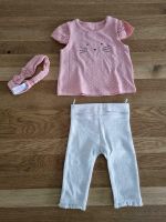 Baby Club C&A 3 tlg. Set Stirnband, T-Shirt & Hose 68 Katze Neu Nordrhein-Westfalen - Rheinbach Vorschau