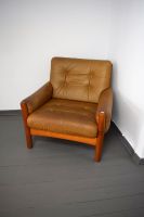 60er 70er Jahre Leder, Teak Sessel, Loungesessel, Easychair. Hannover - Südstadt-Bult Vorschau