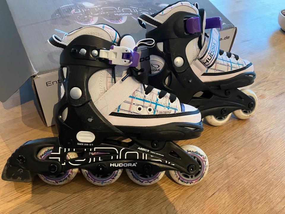 Hudora Inlineskates Kinder Inline | Größe 28-31 | wenig genutzt in Vechta