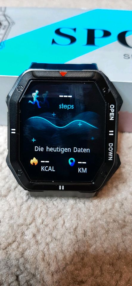 Hochwertige Smartwatch Metall Alexa Siri Google Telefon/WhatsApp in Nassenfels