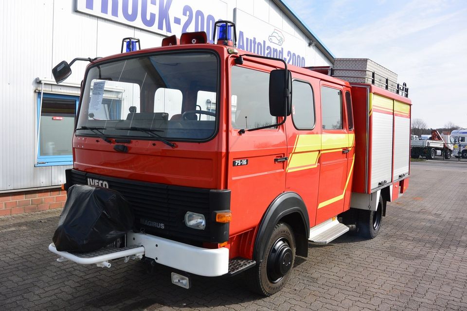 Iveco Andere 75E16 A Mannschaft- Feuerwehr Löschpumpe Servo in Sottrum