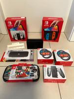 2 Nintendo Switch Oled Controller Tasche Lenkräder Aufladestation Köln - Köln Dellbrück Vorschau
