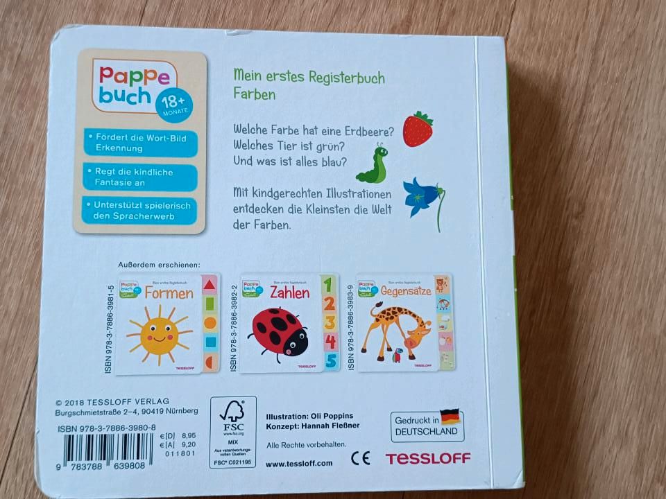 Pappebuch "Farben" in Krautheim