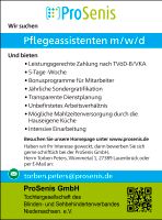 Pflegeassistenten m/w/d Teilzeit / Vollzeit Niedersachsen - Lauenbrück Vorschau