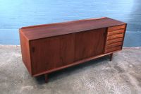 ◤ Sideboard Arne vodder sibast Teakholz Kommode Danish 60er Kleiderschrank anrichte Sideboard Teakholz Danish Design Dänisch 60er 70er Retro Schrank lowboard mid Century Sibast Modell OS29 Mitte - Tiergarten Vorschau