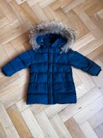 Top! Il Gufo Daunenjacke Daunenmantel Fell blau Gr 4 104 NP 580€ München - Schwabing-West Vorschau