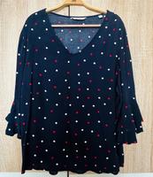Blusenshirt mit Polka Dots – Stilvoll & Feminin (Größe 44) Berlin - Steglitz Vorschau