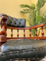 Original Chesterfield Stühle Leder grün Hochwertig Bayern - Pullach Vorschau