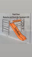 Rutsche und Brett für Paidi Sten Spielbett 120 Bayern - Welden Vorschau