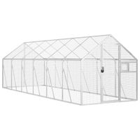 Voliere Silbern 1,79x6x1,85 m Aluminium Hase Ente Huhn Vogel Bayern - Bad Kissingen Vorschau