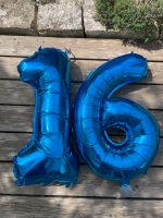 Luftballon Zahl 16 oder 19 Helium Geburtstag Geburtstagsdeko Hessen - Roßdorf Vorschau