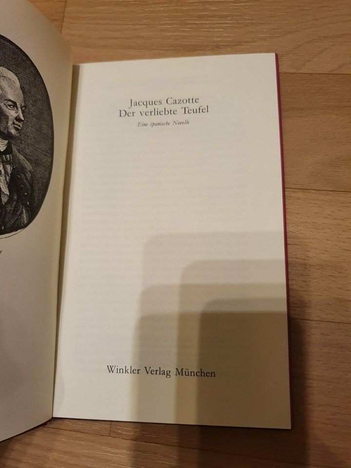 Buch Jacques Cazotte Der verliebte Teufel 1982 in Halle