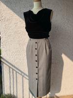 Eleganter Midirock von Apart Gr.34/ XS Grau mit Knopfleiste Hessen - Rödermark Vorschau