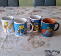 4 verschiedene Tassen von "The Simpsons" Hessen - Fulda Vorschau