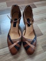 5 AVENUE Schuhe Keilabsatz Wedges Leder Knöchelriemen Pumps Gr.40 Nürnberg (Mittelfr) - Südstadt Vorschau