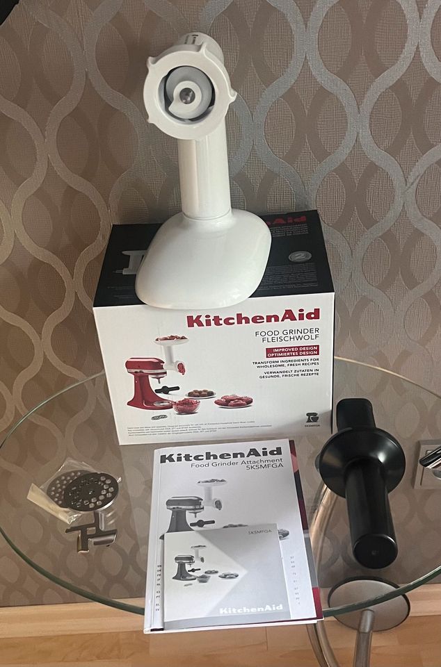 KitchenAid Fleischwolf Food Grinder 5KSMFGA Neu und OVP in Mönchengladbach