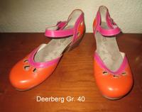 Deerberg Gr. 40 farbenfrohe Riemchen-Pumps Mary Jane Berlin - Lichterfelde Vorschau